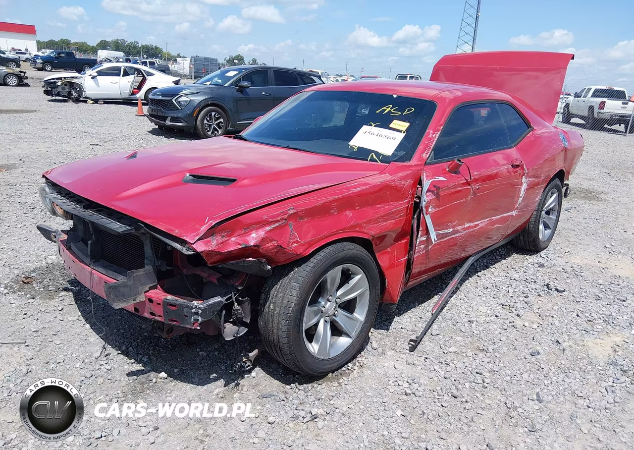 2016 Dodge Challenger Sxt VIN:2C3CDZAG5GH256582 - 2