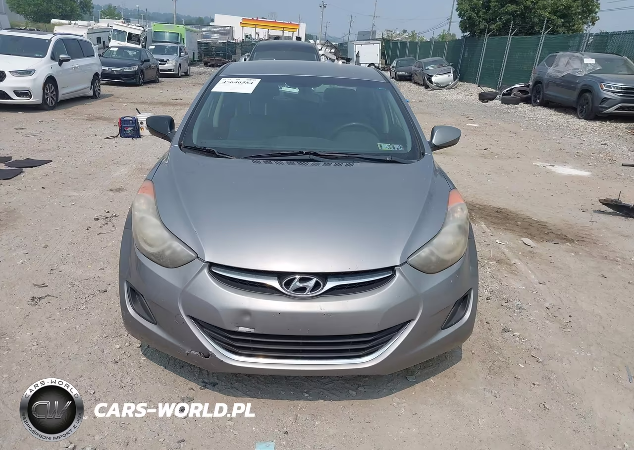 2011 Hyundai Elantra Gls (Ulsan Plant) VIN:KMHDH4AEXBU107396 - 13
