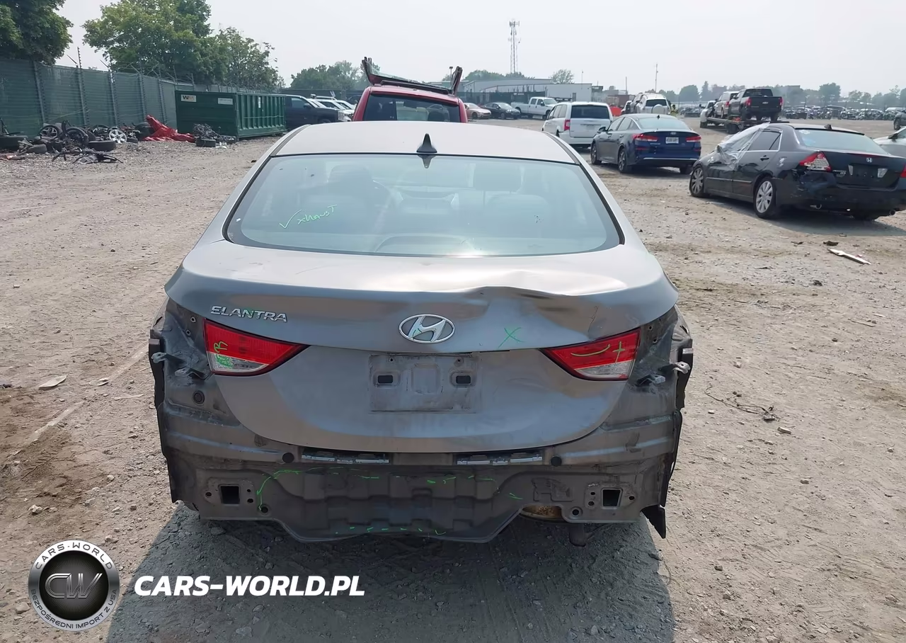 2011 Hyundai Elantra Gls (Ulsan Plant) VIN:KMHDH4AEXBU107396 - 17