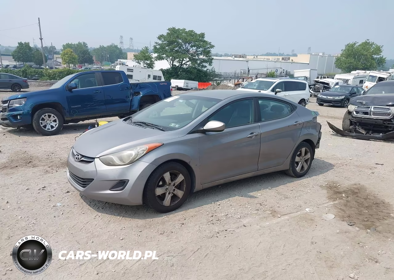 2011 Hyundai Elantra Gls (Ulsan Plant) VIN:KMHDH4AEXBU107396 - 2