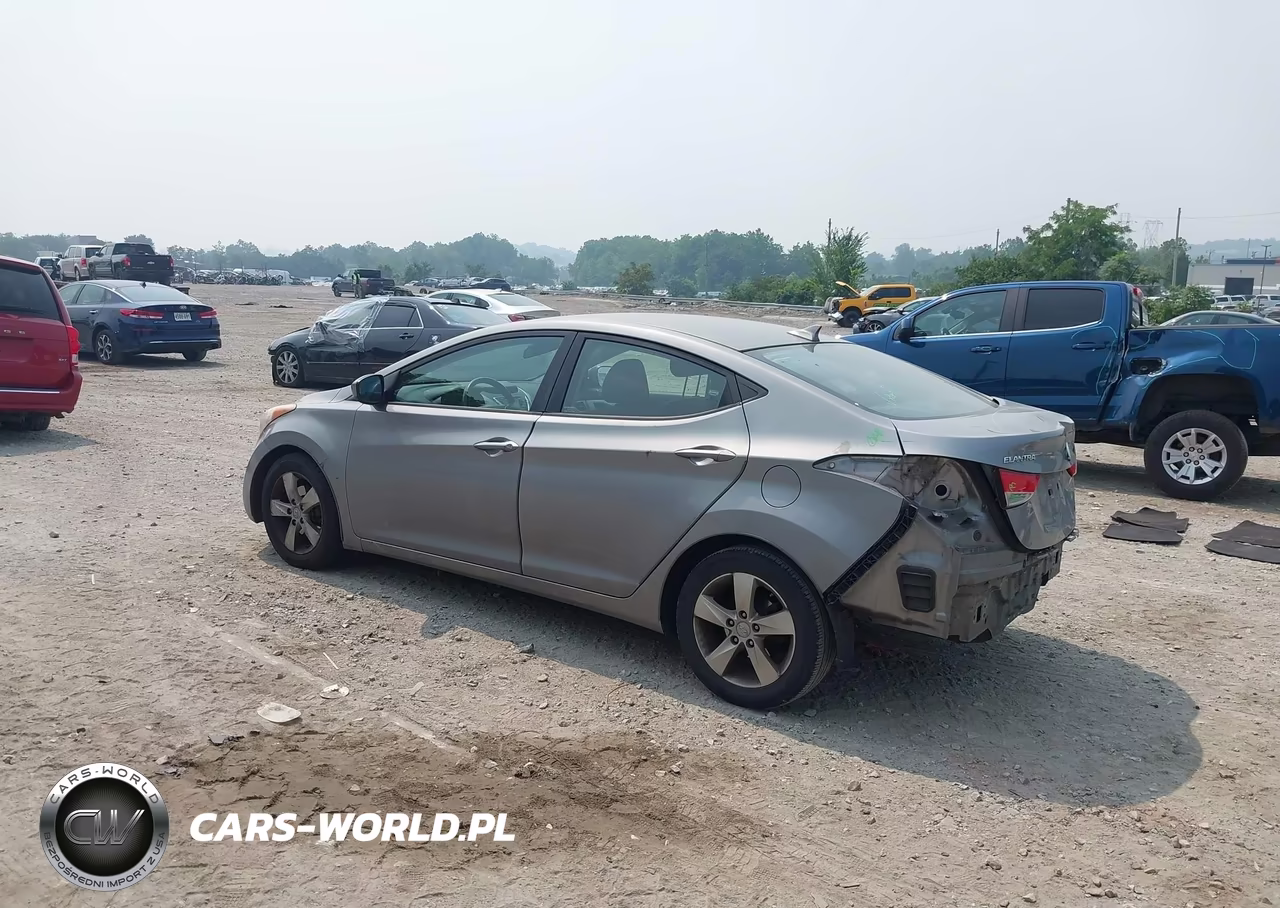 2011 Hyundai Elantra Gls (Ulsan Plant) VIN:KMHDH4AEXBU107396 - 3