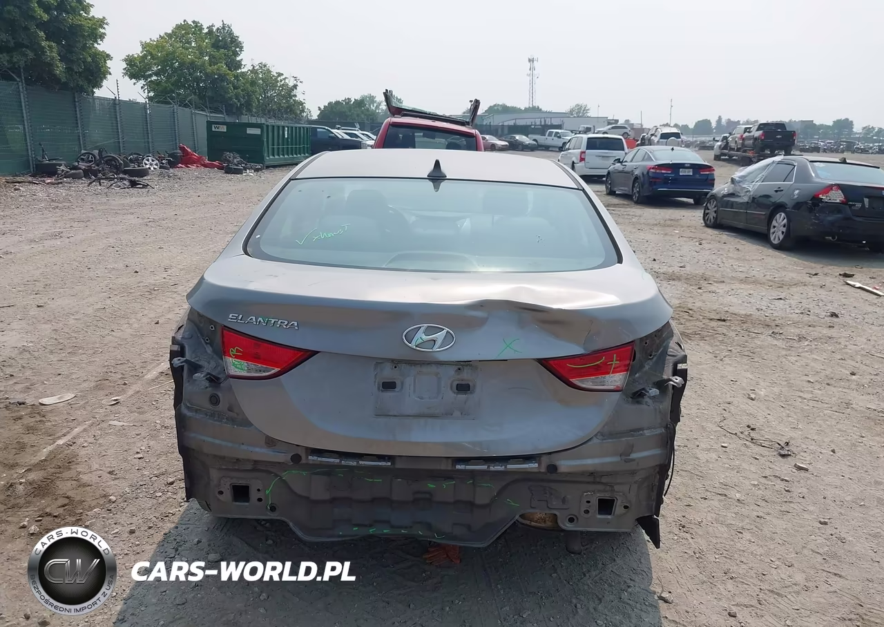 2011 Hyundai Elantra Gls (Ulsan Plant) VIN:KMHDH4AEXBU107396 - 6