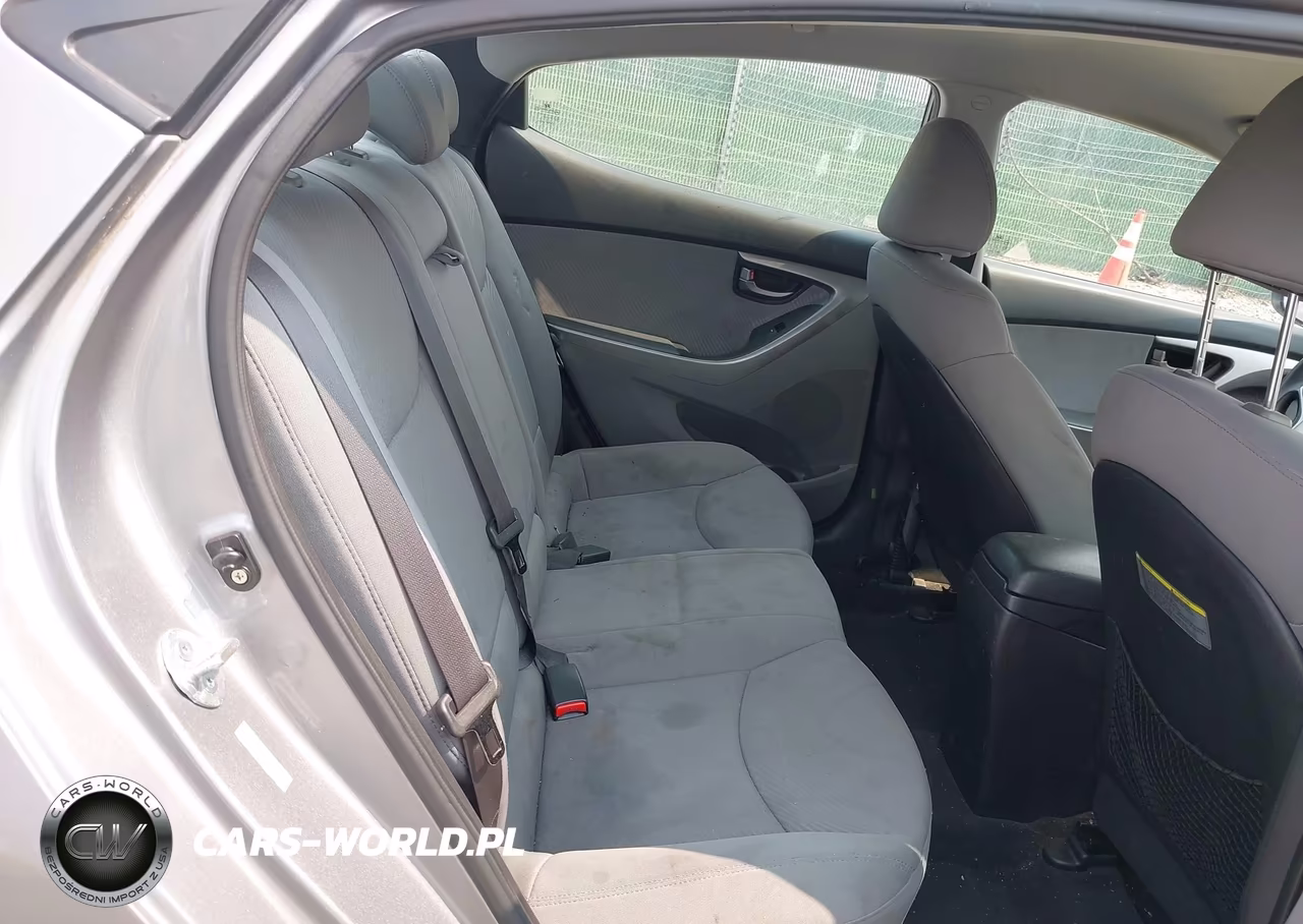 2011 Hyundai Elantra Gls (Ulsan Plant) VIN:KMHDH4AEXBU107396 - 8