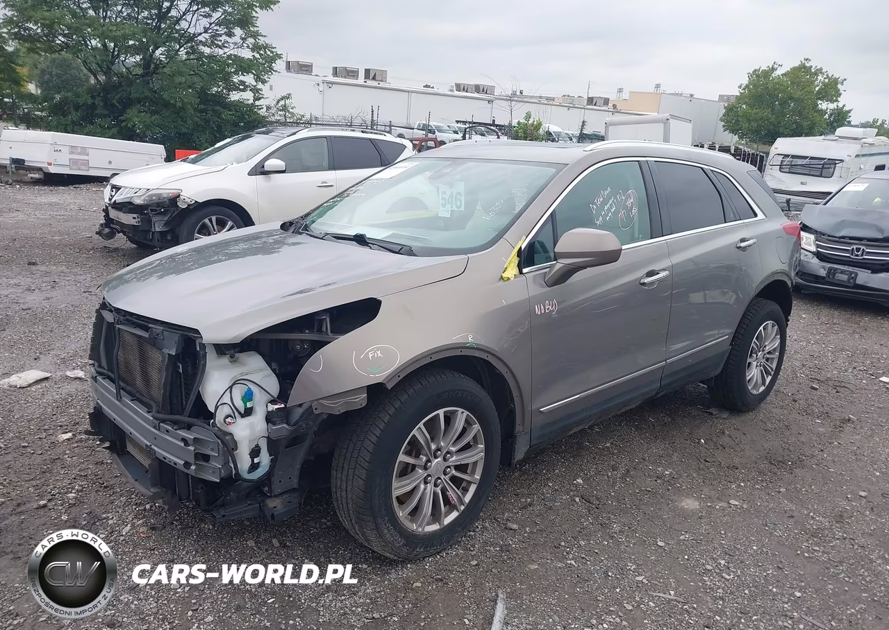 2017 Cadillac Xt5 Luxury VIN:1GYKNBRS9HZ264121 - 2
