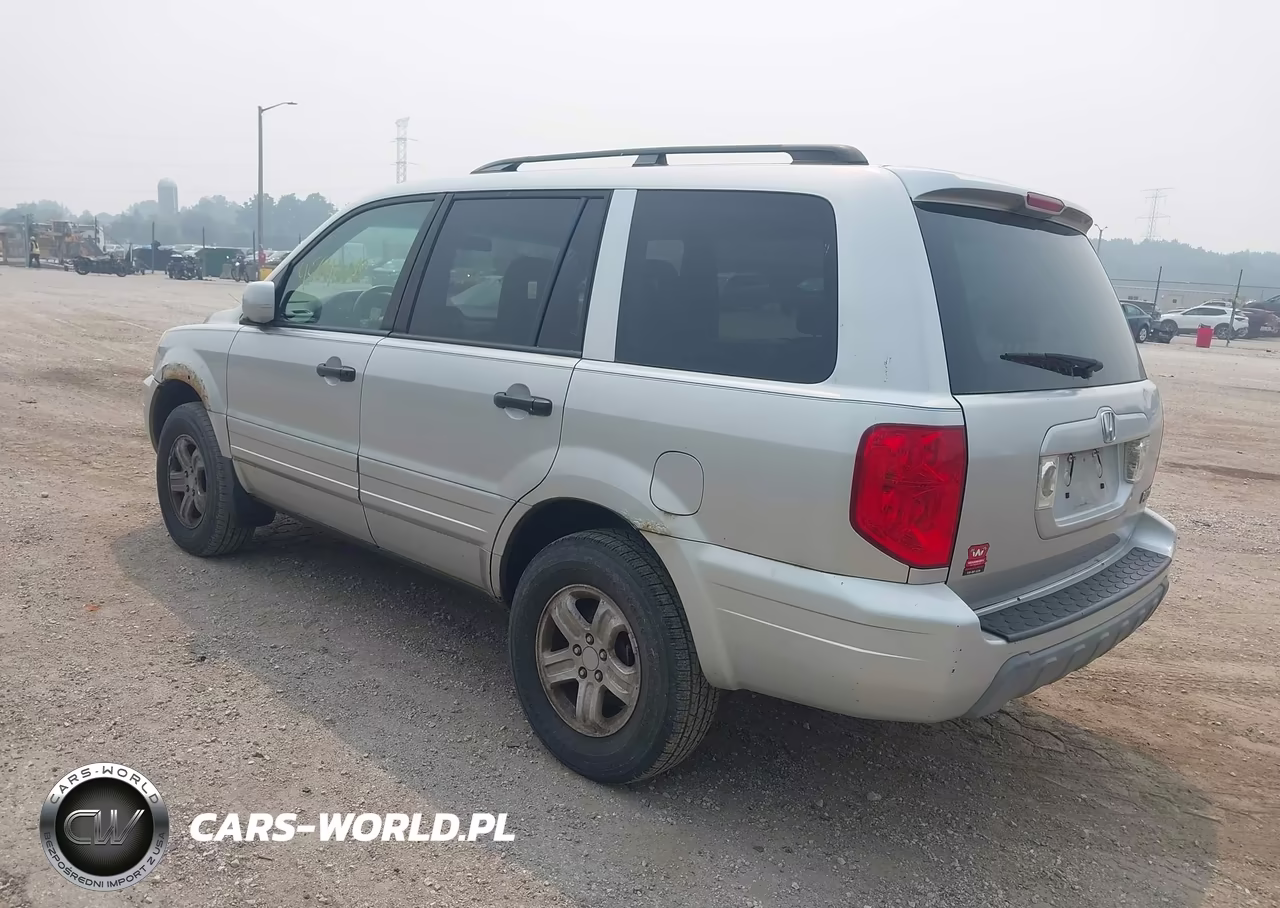 2003 Honda Pilot Ex-L VIN:2HKYF185X3H512332 - 3