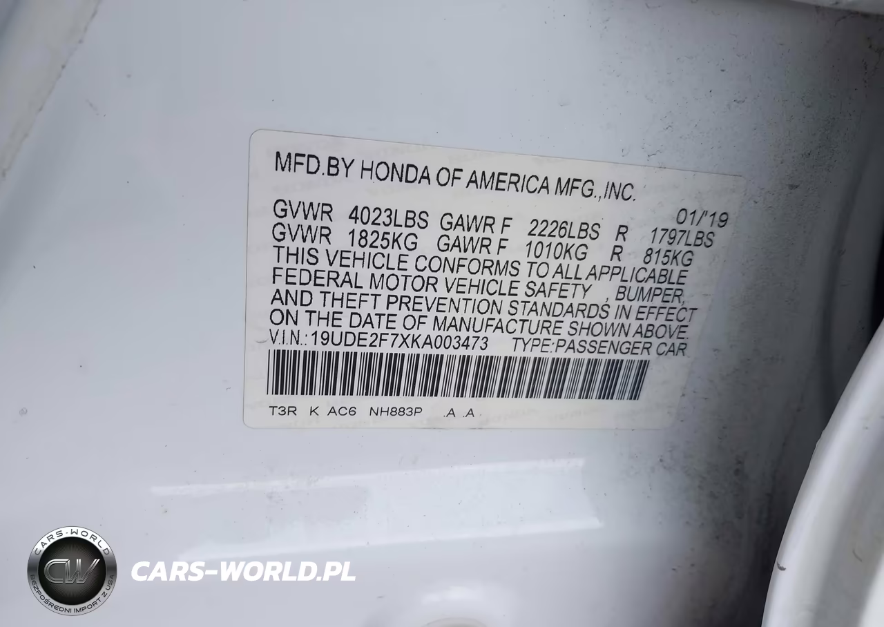 2019 Acura Ilx Premium Package-Technology Package VIN:19UDE2F7XKA003473 - 9