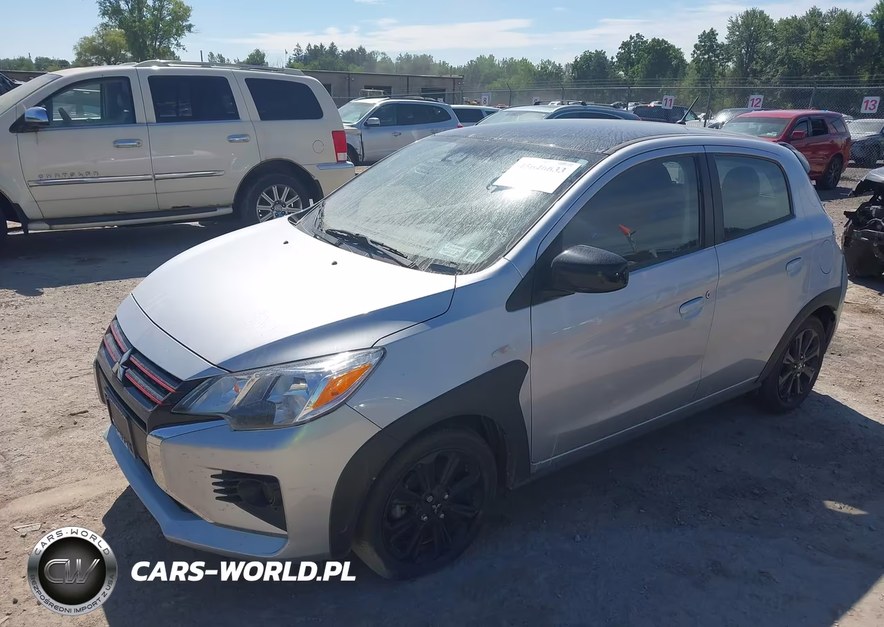 2024 Mitsubishi Mirage Black Edition VIN:ML32AWHJ8RH035585 - 2