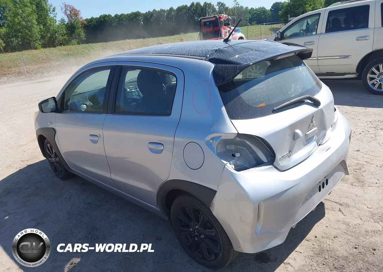 2024 Mitsubishi Mirage Black Edition VIN:ML32AWHJ8RH035585 - 3