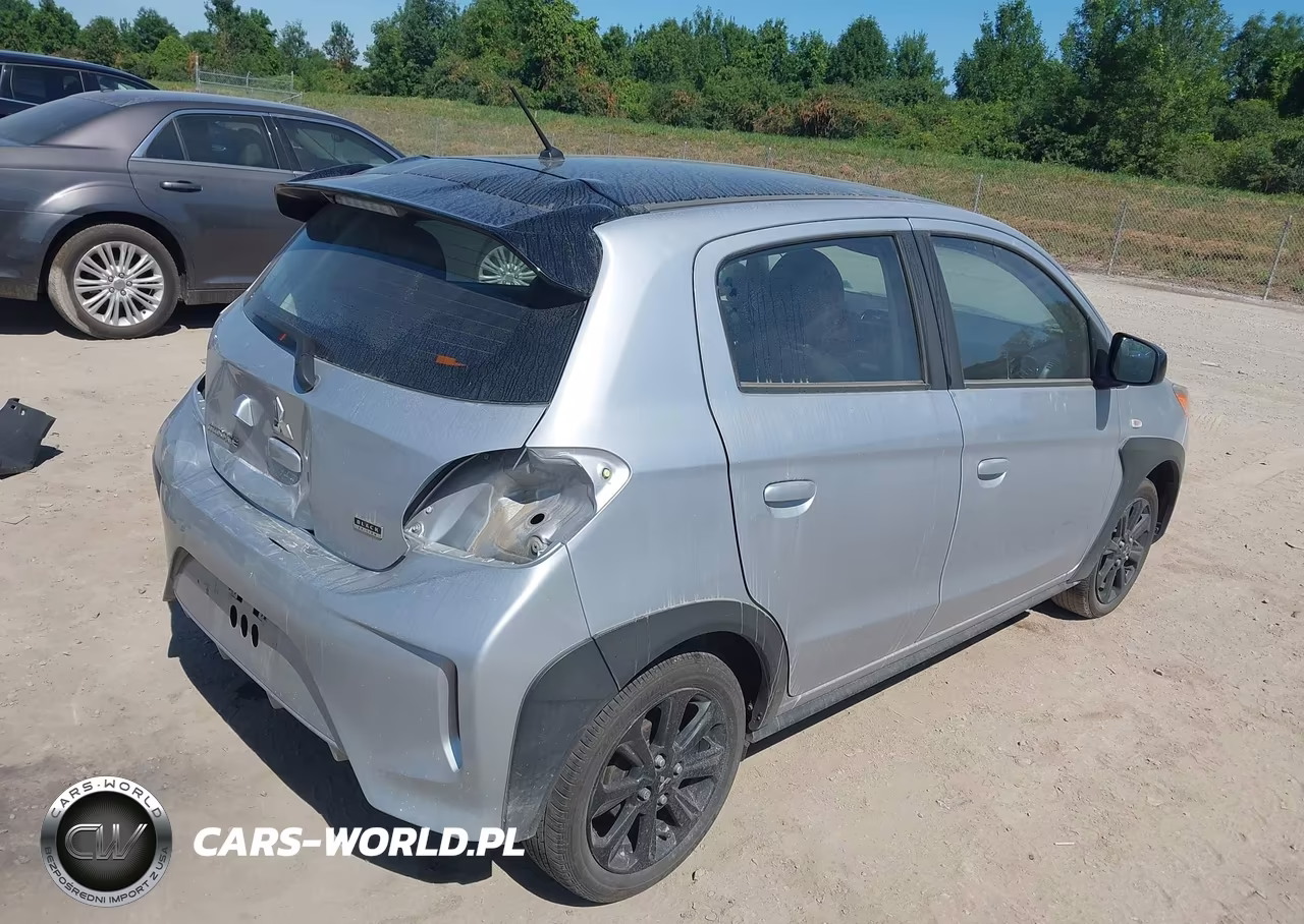 2024 Mitsubishi Mirage Black Edition VIN:ML32AWHJ8RH035585 - 4