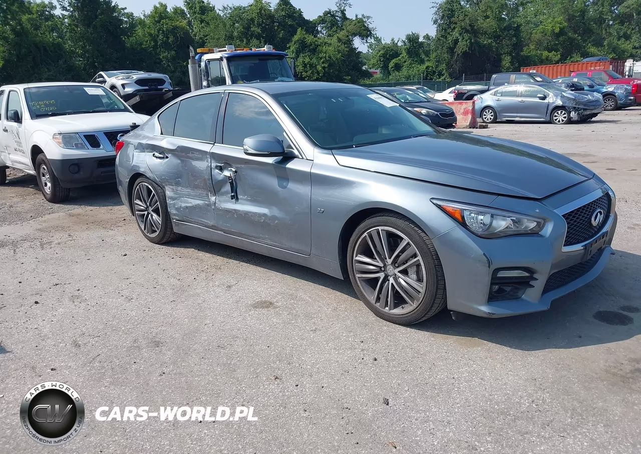 2014 Infiniti Q50 Sport VIN:JN1BV7AP1EM672926 - 1