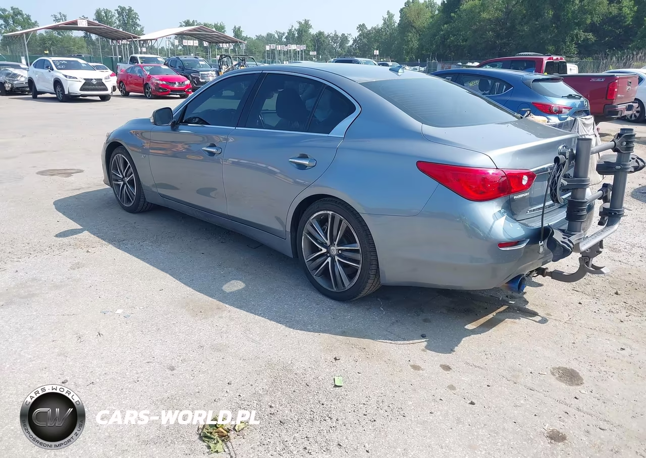 2014 Infiniti Q50 Sport VIN:JN1BV7AP1EM672926 - 3