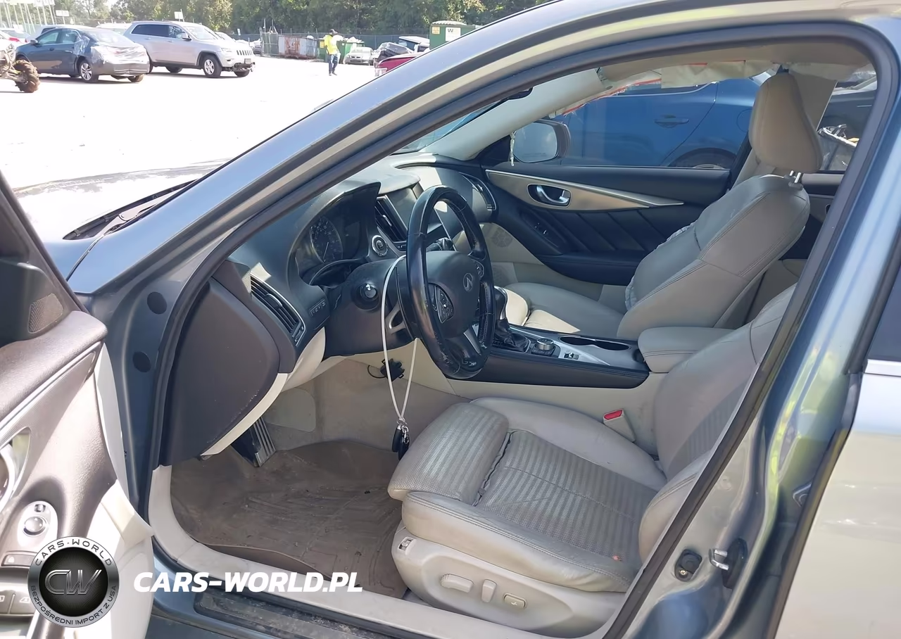 2014 Infiniti Q50 Sport VIN:JN1BV7AP1EM672926 - 5