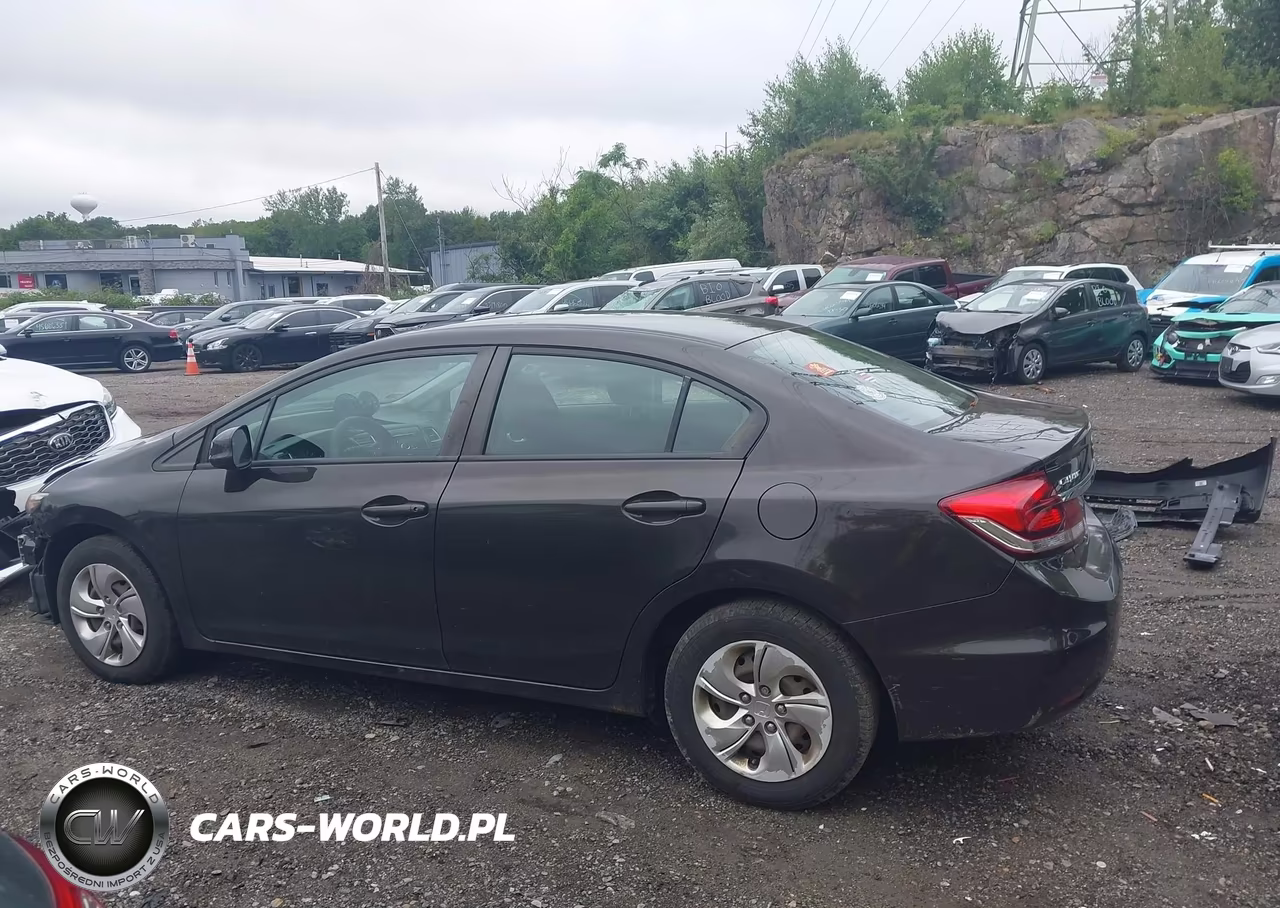 2013 Honda Civic Lx VIN:2HGFB2F55DH582683 - 14