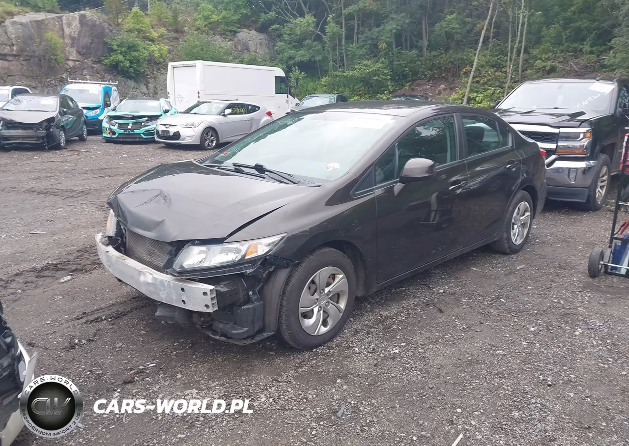 2013 Honda Civic Lx VIN:2HGFB2F55DH582683 - 2