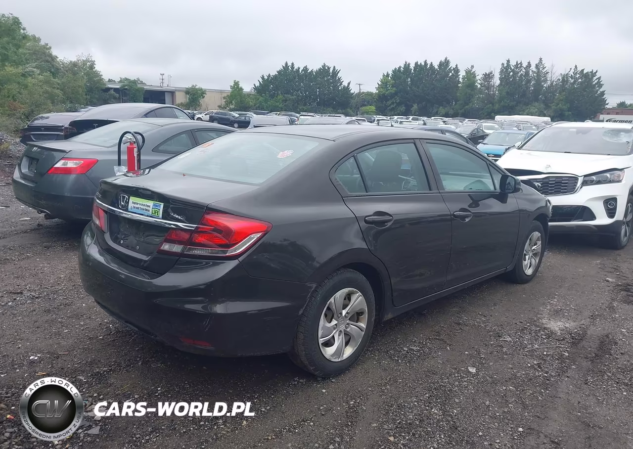 2013 Honda Civic Lx VIN:2HGFB2F55DH582683 - 4
