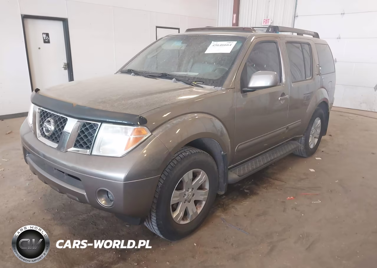 2005 Nissan Pathfinder Le VIN:5N1AR18W75C730823 - 2