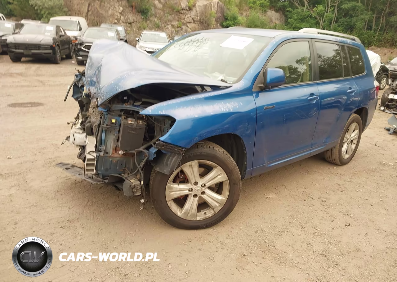 2008 Toyota Highlander Sport VIN:JTEES43AX82010056 - 2
