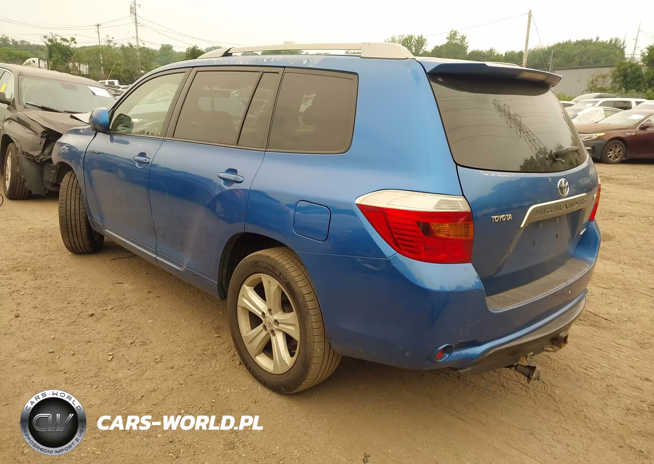 2008 Toyota Highlander Sport VIN:JTEES43AX82010056 - 3