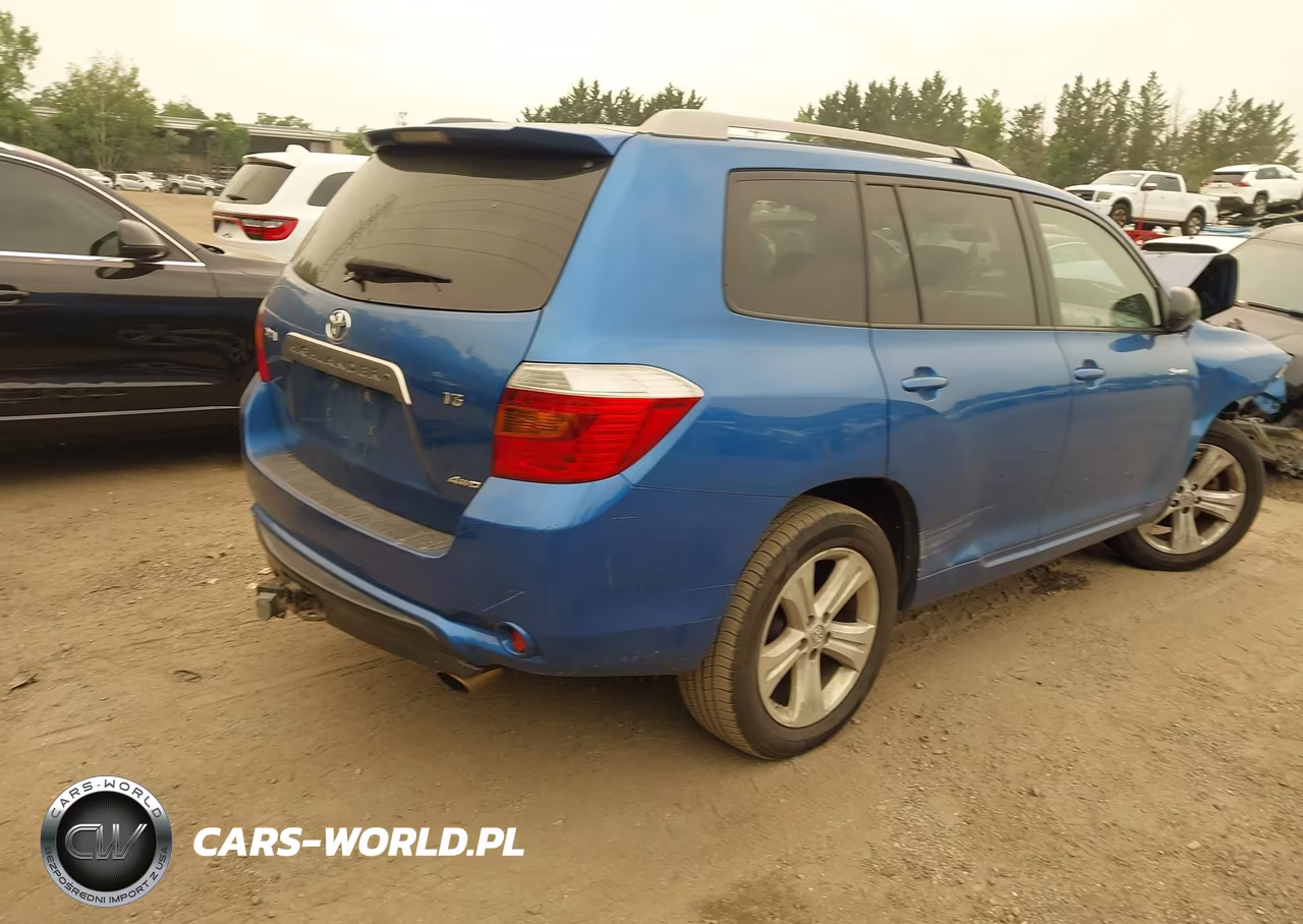 2008 Toyota Highlander Sport VIN:JTEES43AX82010056 - 4