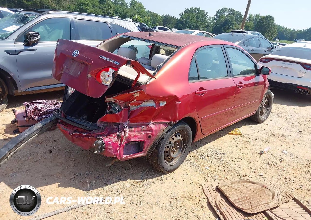 2005 Toyota Corolla Le VIN:2T1BR32E65C501660 - 4