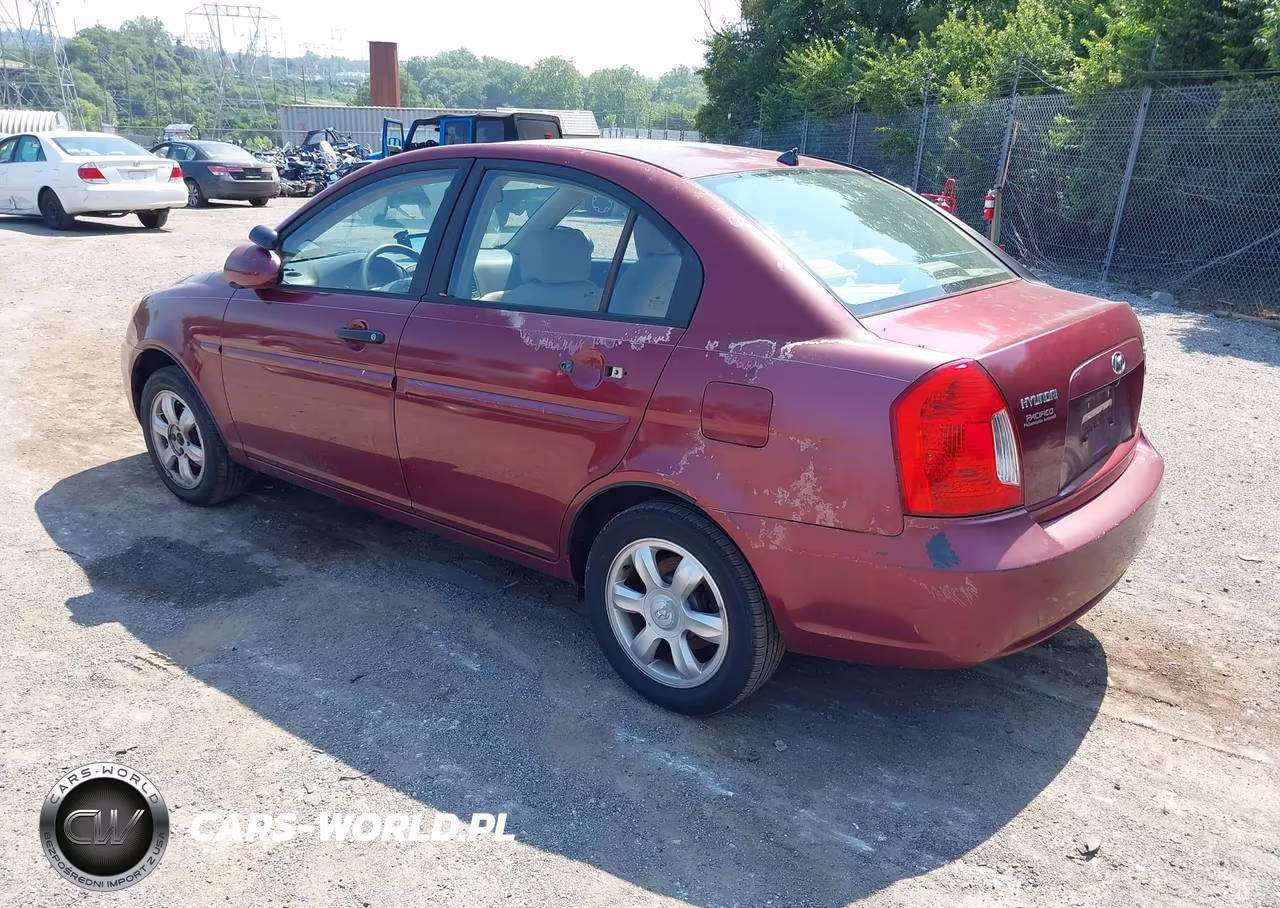 2006 Hyundai Accent Gls VIN:KMHCN46C56U017199 - 3