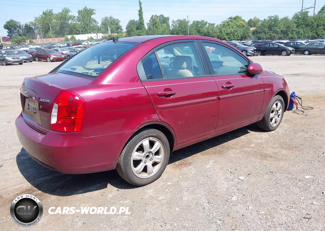 2006 Hyundai Accent Gls VIN:KMHCN46C56U017199 - 4