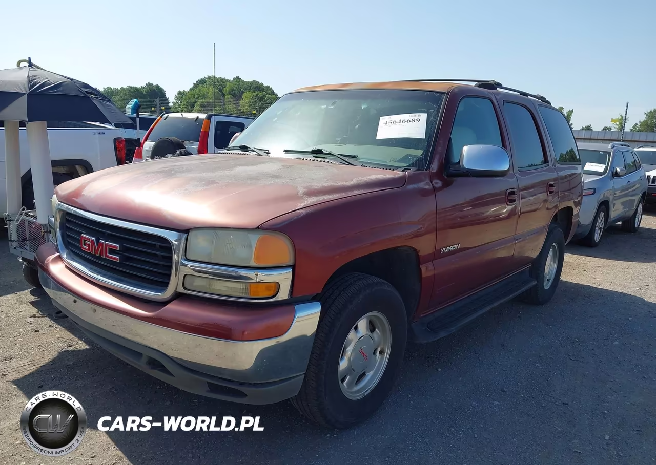 2001 GMC Yukon Slt VIN:1GKEC13T91J262558 - 2