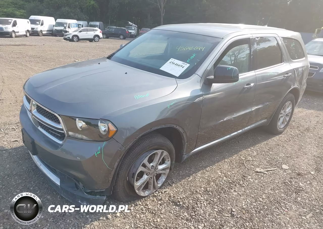 2012 Dodge Durango Sxt VIN:1C4RDJAG3CC193230 - 2