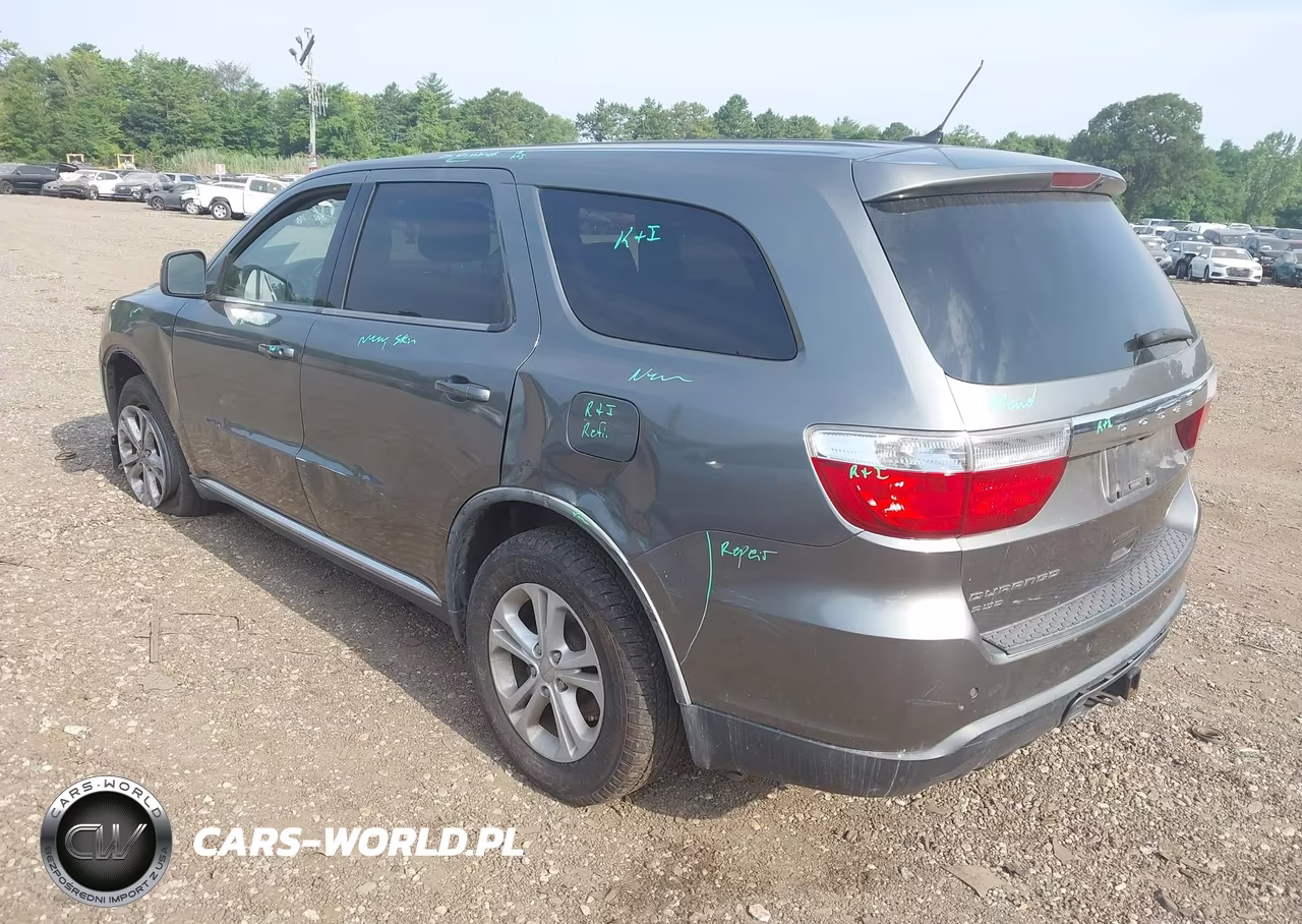 2012 Dodge Durango Sxt VIN:1C4RDJAG3CC193230 - 3