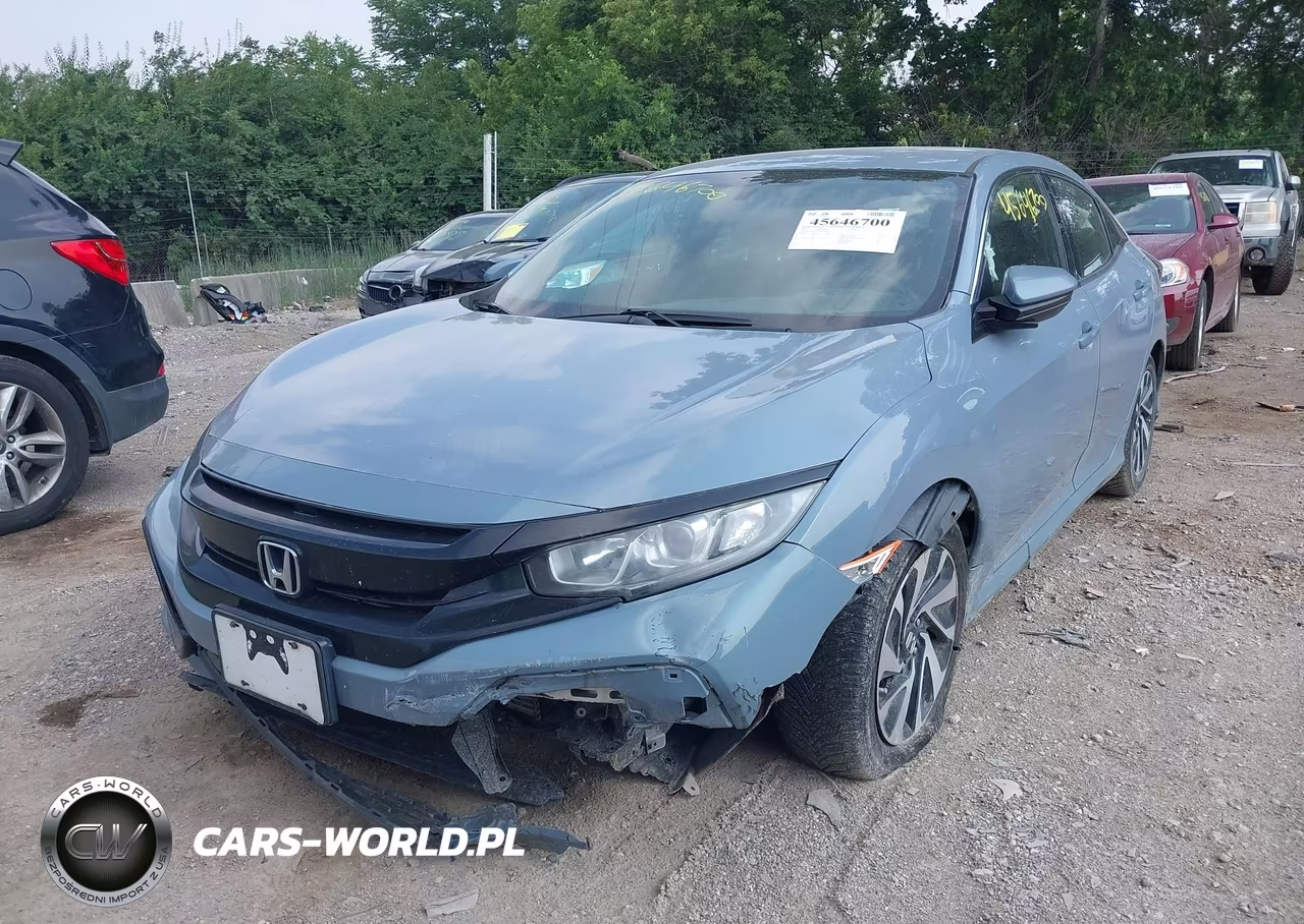 2017 Honda Civic Lx VIN:SHHFK7H20HU410943 - 2