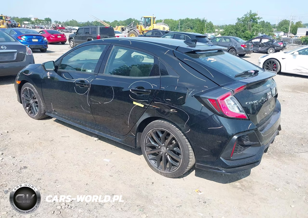 2020 Honda Civic Sport VIN:SHHFK7H42LU410999 - 3