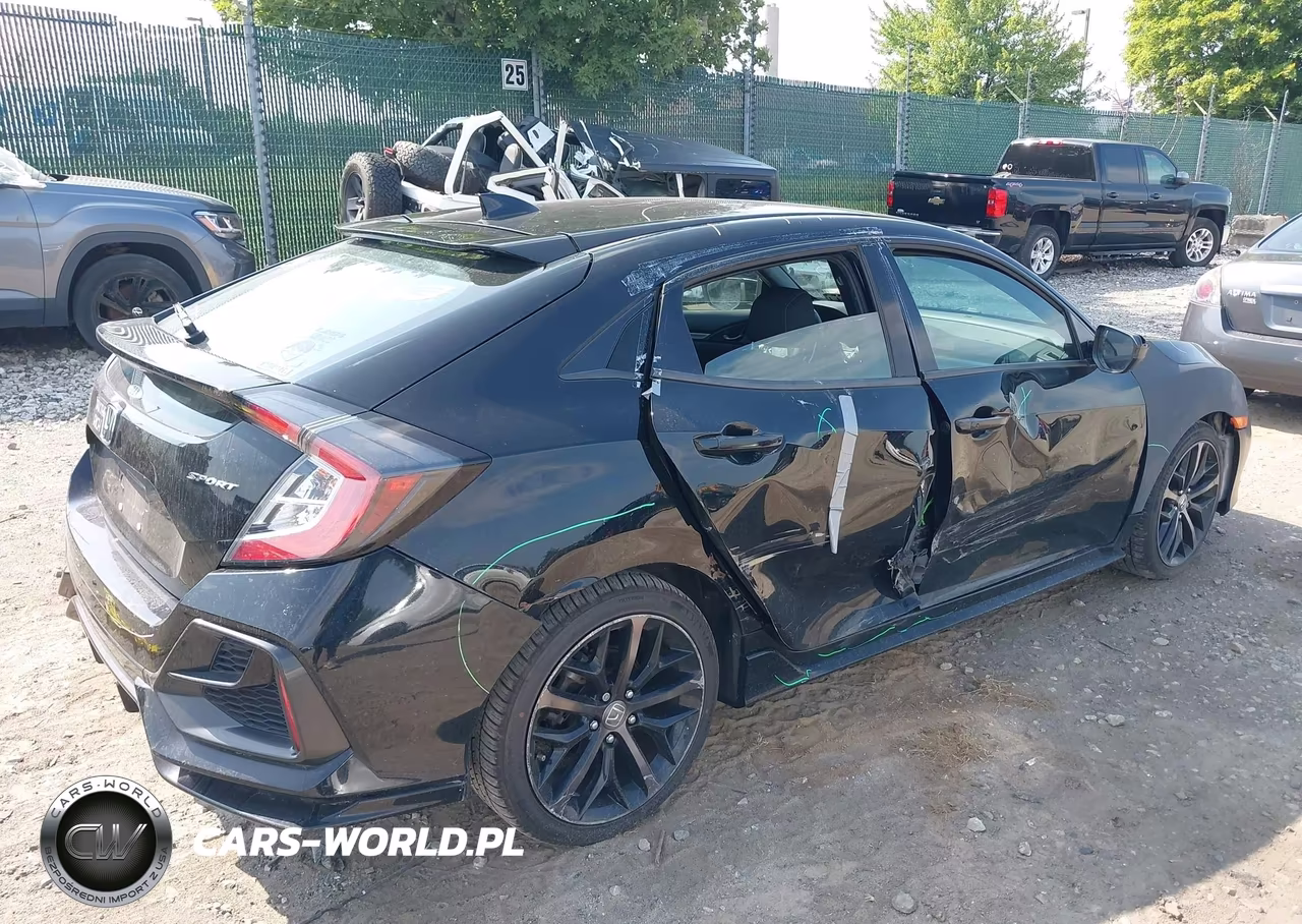 2020 Honda Civic Sport VIN:SHHFK7H42LU410999 - 4