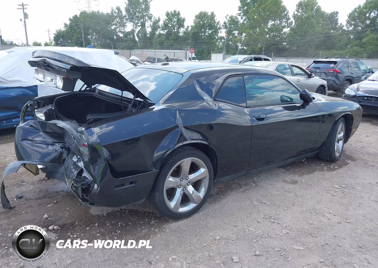 2014 Dodge Challenger Sxt Plus VIN:2C3CDYAG3EH299356 - 4