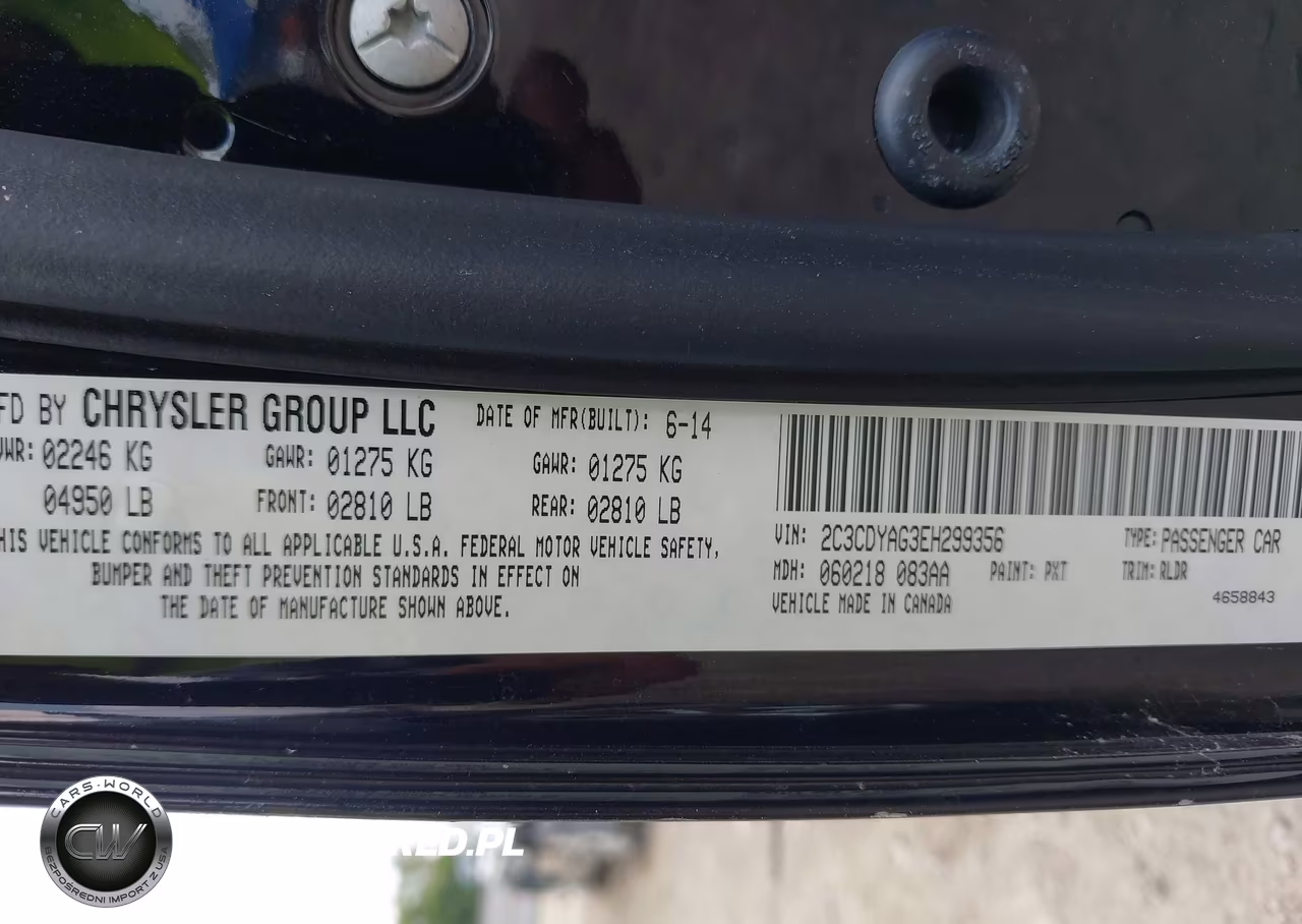 2014 Dodge Challenger Sxt Plus VIN:2C3CDYAG3EH299356 - 9