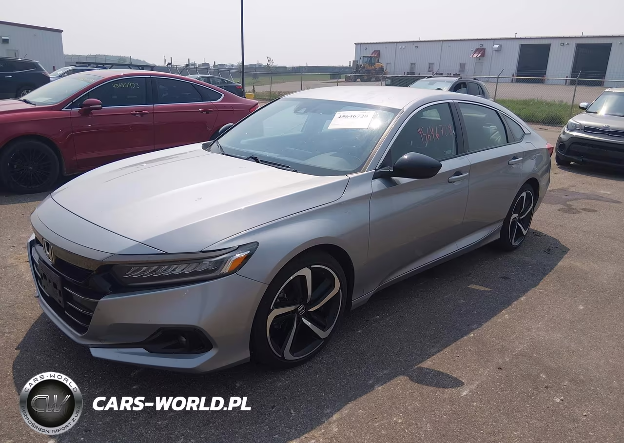 2022 Honda Accord Sport VIN:1HGCV1F34NA010474 - 2