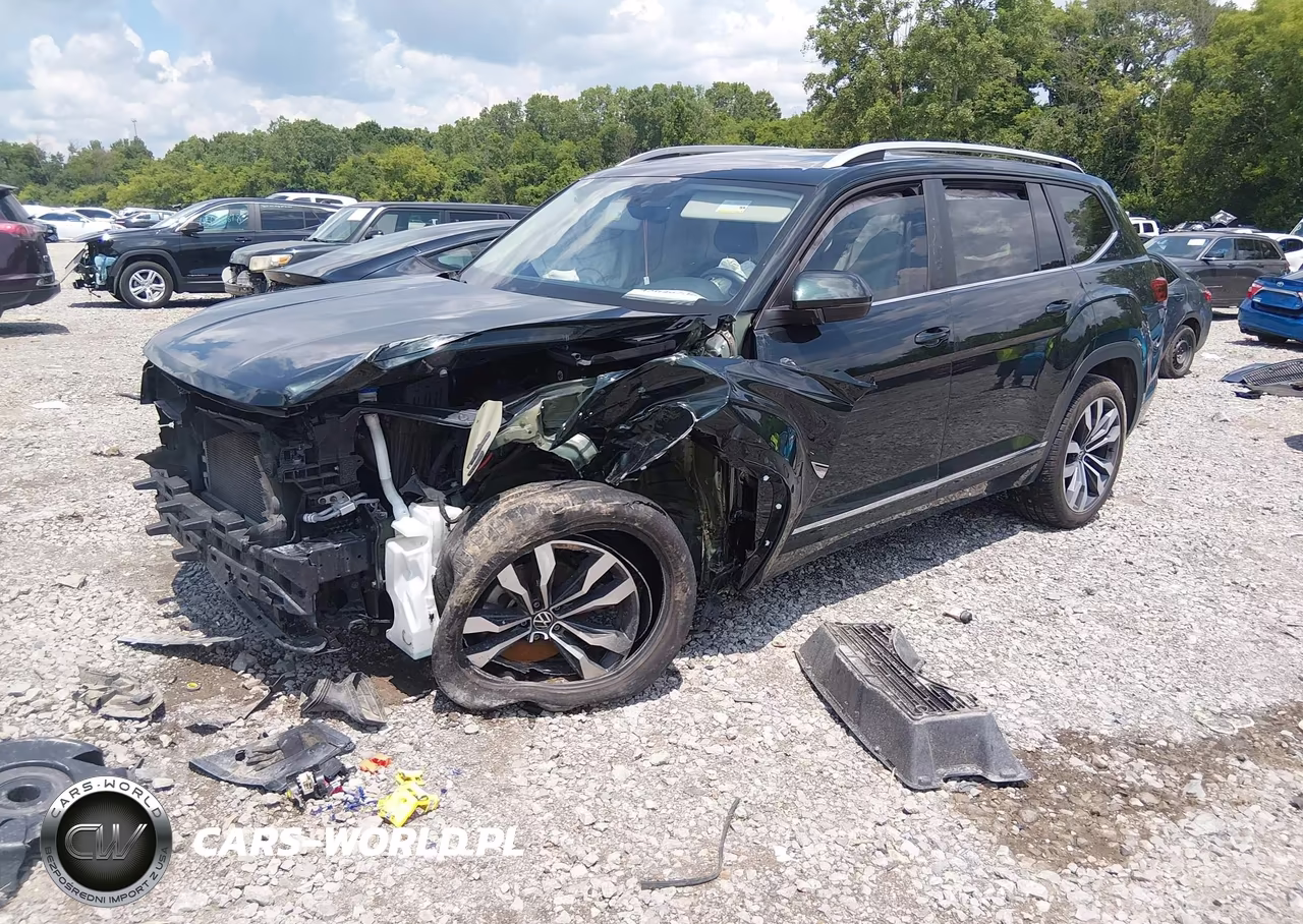 2021 Volkswagen Atlas 3.6L V6 Sel R-Line VIN:1V2SR2CA4MC600599 - 2
