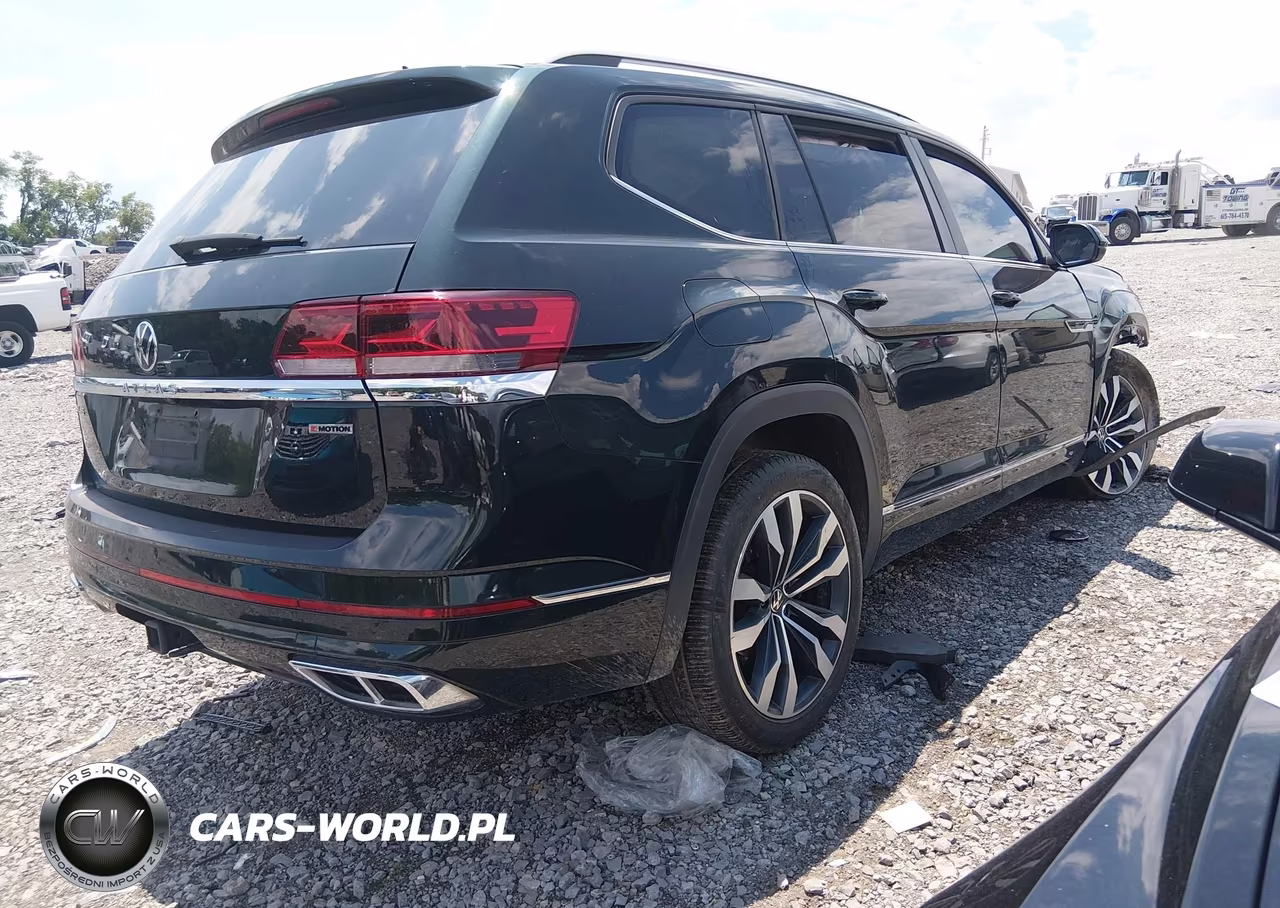 2021 Volkswagen Atlas 3.6L V6 Sel R-Line VIN:1V2SR2CA4MC600599 - 4