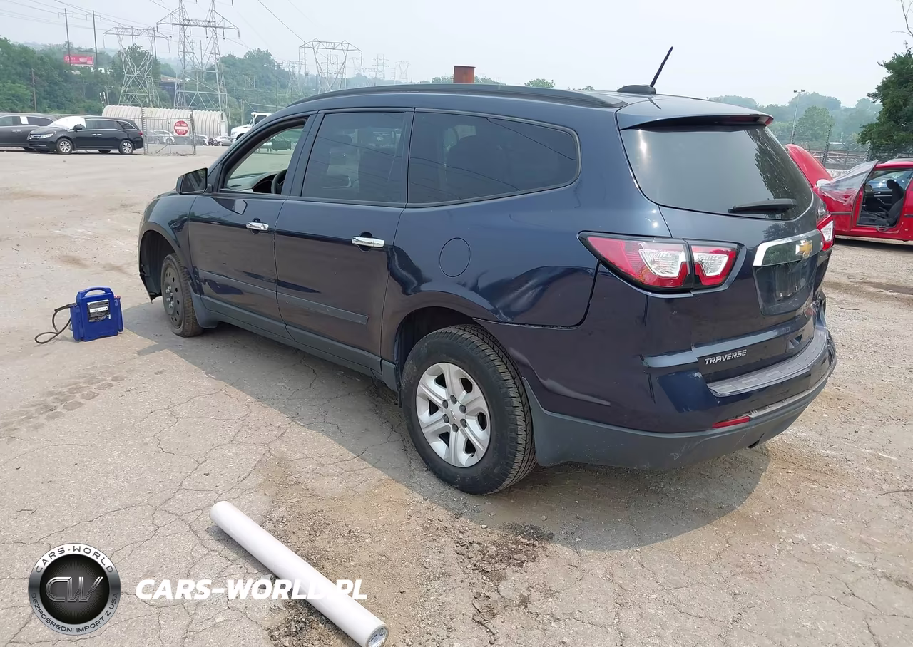 2017 Chevrolet Traverse Ls VIN:1GNKRFKD4HJ242241 - 3