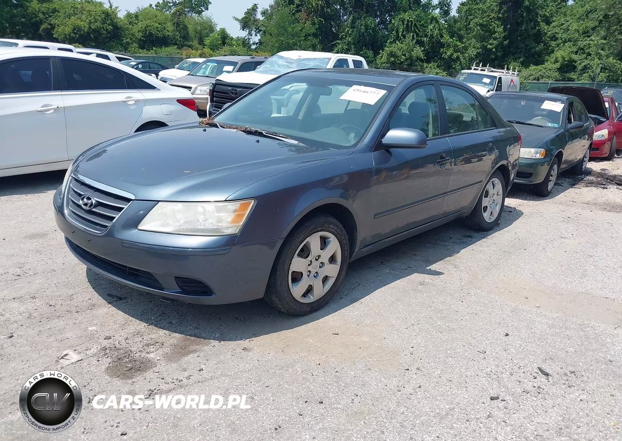 2010 Hyundai Sonata Gls VIN:5NPET4AC9AH592743 - 2