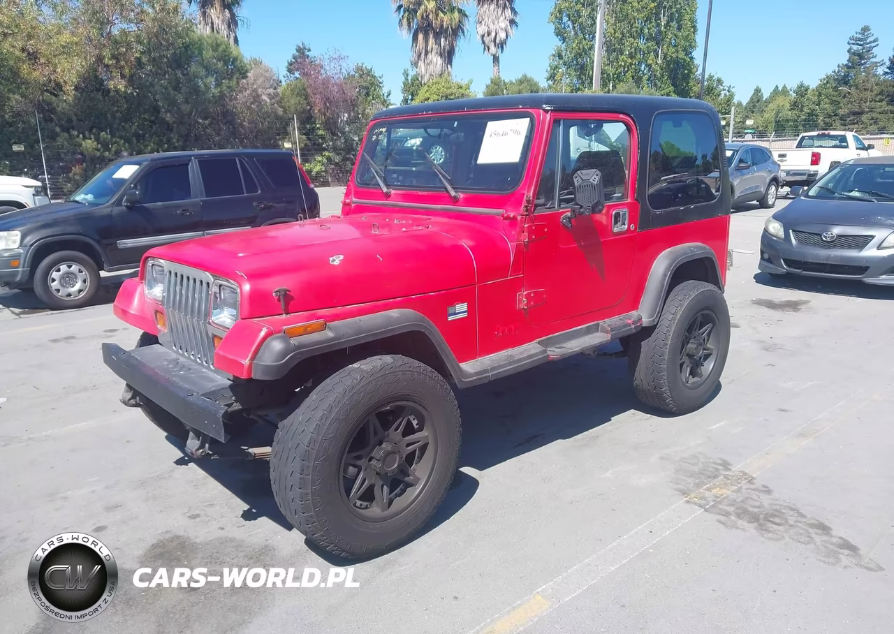 1989 Jeep Wrangler - Yj Islander VIN:2J4FY39T7KJ133132 - 2