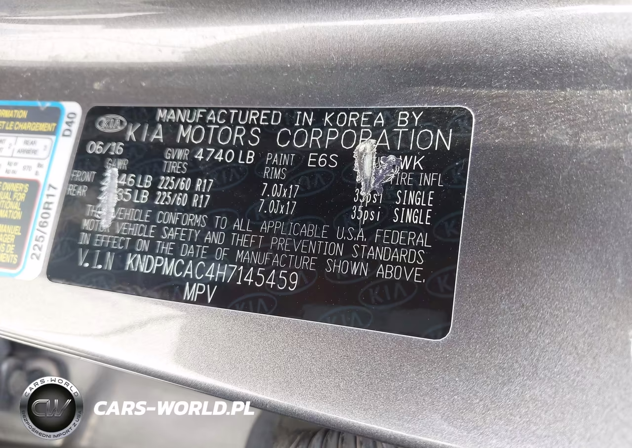 2017 Kia Sportage Lx VIN:KNDPMCAC4H7145459 - 9