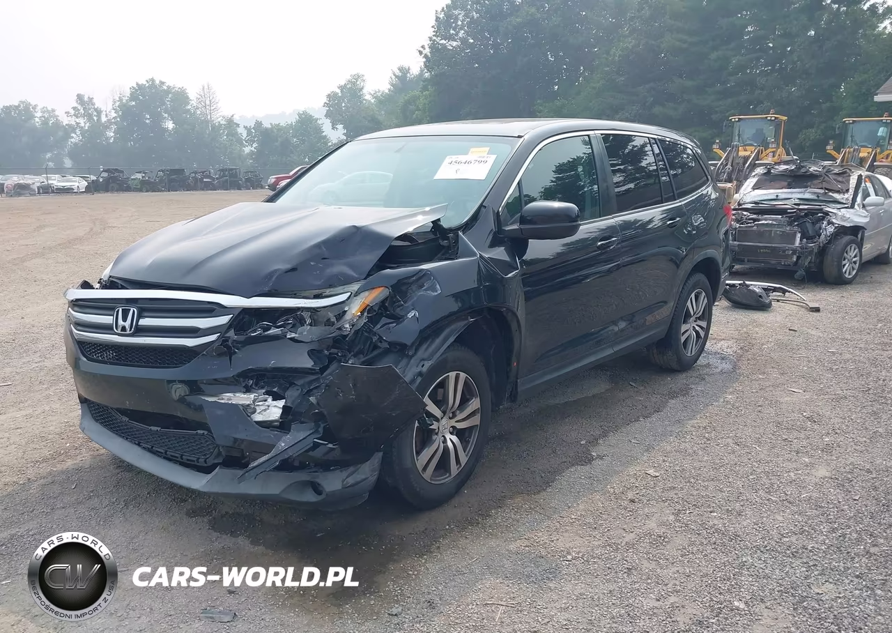 2016 Honda Pilot Ex-L VIN:5FNYF6H58GB049947 - 2