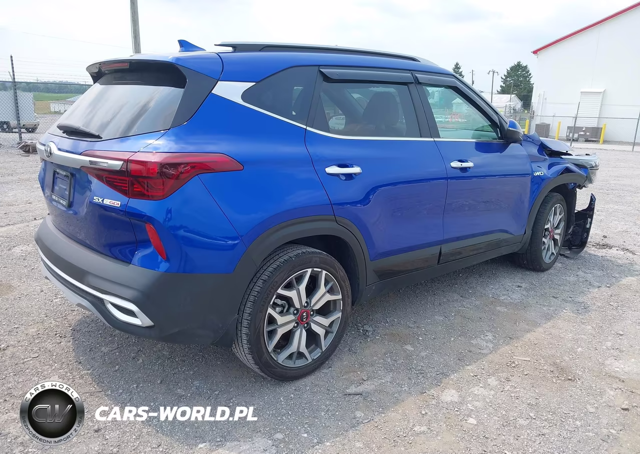 2021 Kia Seltos Sx Turbo VIN:KNDETCA27M7186504 - 4