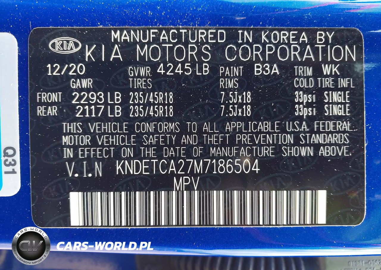 2021 Kia Seltos Sx Turbo VIN:KNDETCA27M7186504 - 9