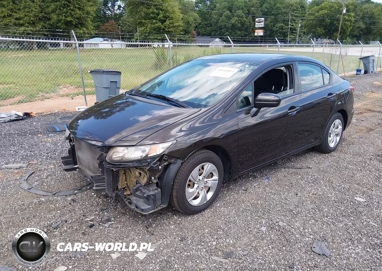 2014 Honda Civic Lx VIN:2HGFB2F51EH519372 - 2