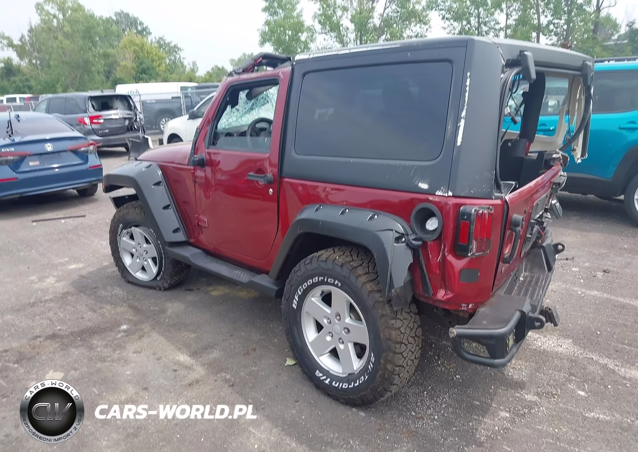 2011 Jeep Wrangler Sport VIN:1J4AA2D14BL516874 - 3