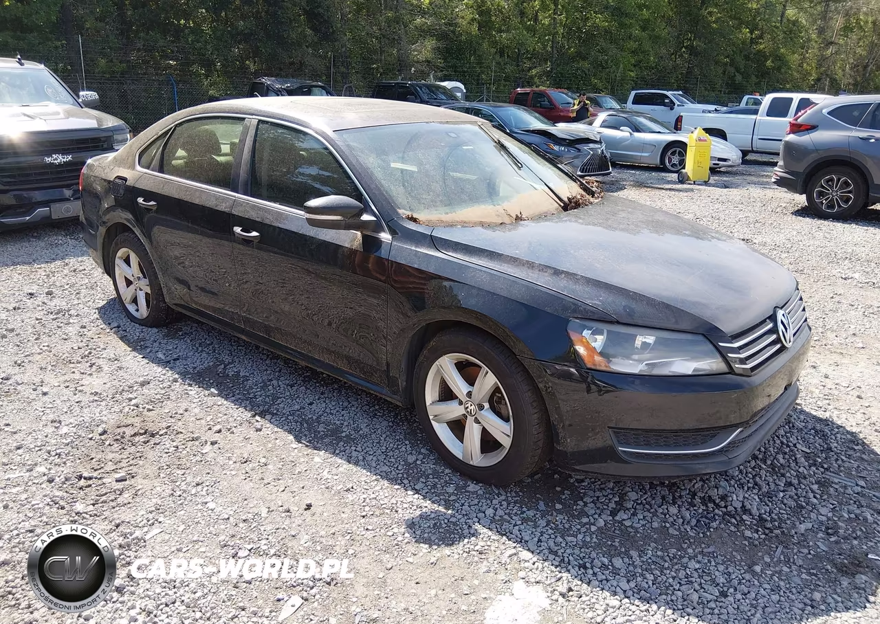 2013 Volkswagen Passat 2.5L Se VIN:1VWBP7A35DC055387 - 1