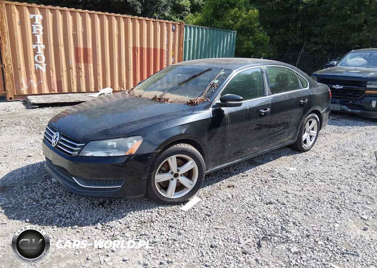 2013 Volkswagen Passat 2.5L Se VIN:1VWBP7A35DC055387 - 2