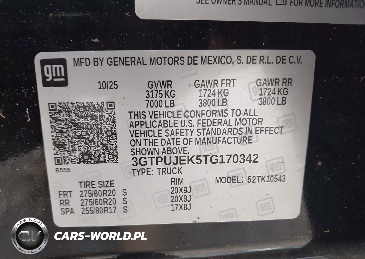 2026 GMC Sierra 1500 VIN:3GTPUJEK5TG170342 - 9