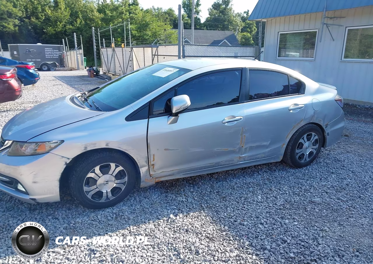 2013 Honda Civic Hybrid VIN:19XFB4F21DE001529 - 12